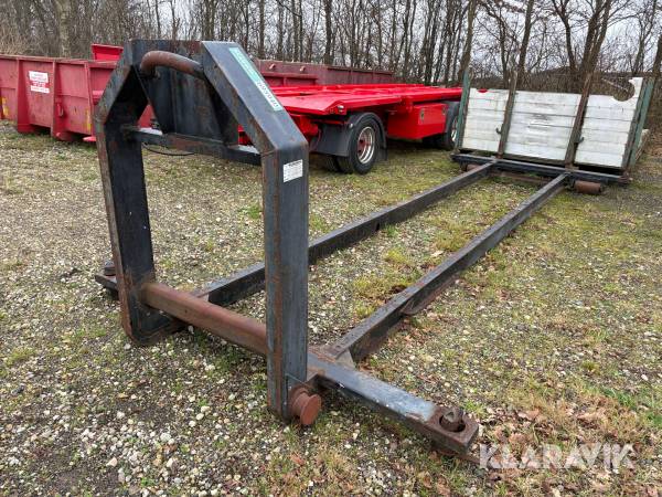 Bundramme til 20fods container Miljø-art U iso inp 60 