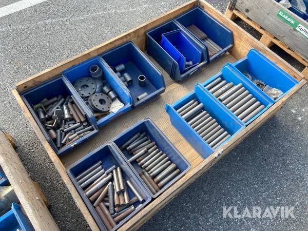 Emnestål blandet lot - 1 palle