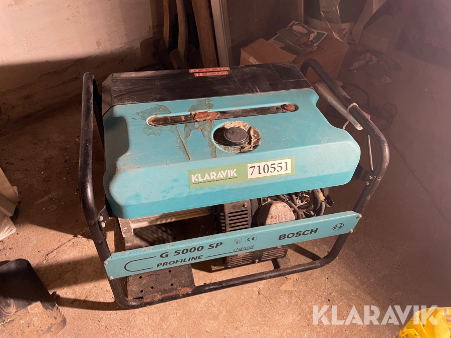 Generator BOSCH G 5000 SP