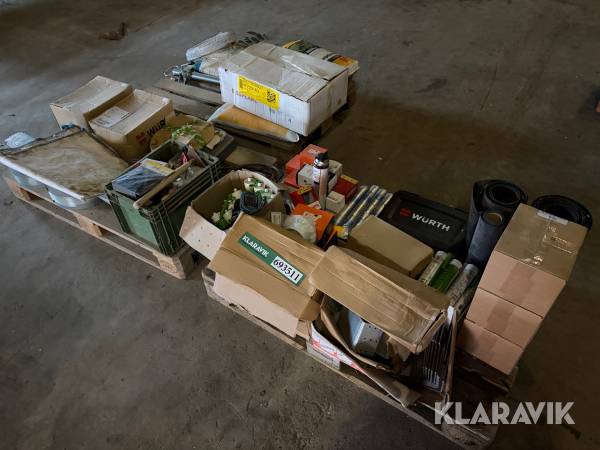 Blandet lot materialer