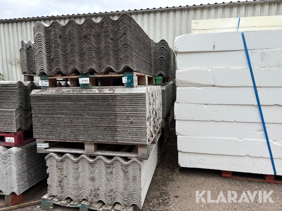 Tagplader B9 - 6 bølger