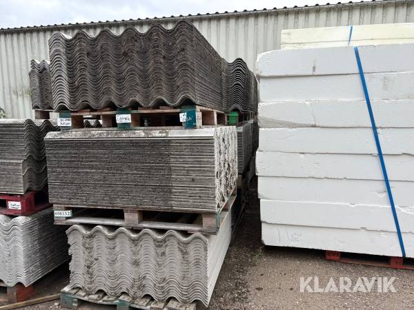 Tagplader B9 - 6 bølger