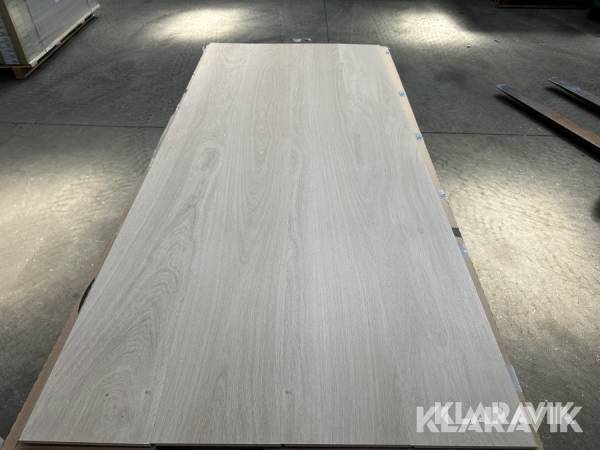 Gulv Moland Oak Cork Plank Northern White 