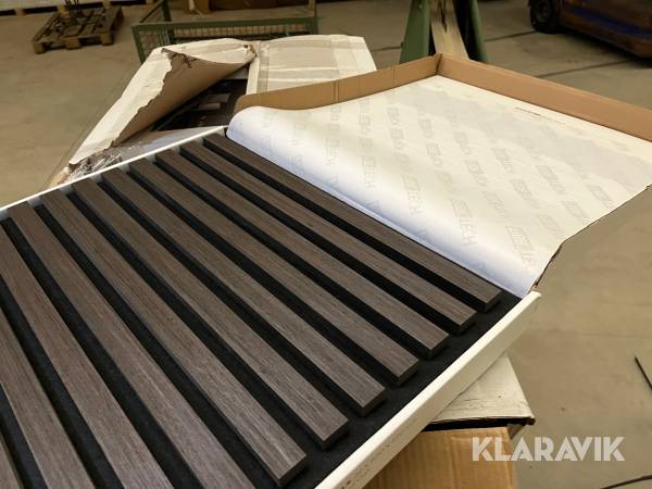 Akustikpaneler Fibrotech Smoked Oak 80 styk