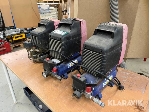 Kompressorer 3 styk