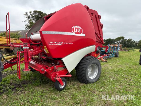 Halmballepresser med vogn Lely Welger RP 535 Master