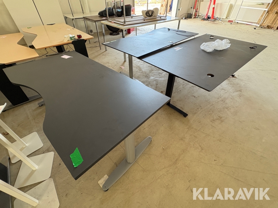 Hævesænkeborde 4 styk