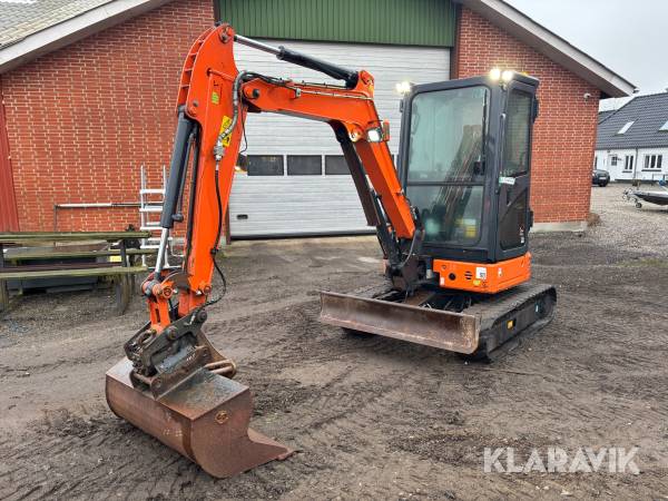 Gravemaskine Hitachi Zaxis 26U med tilbehør