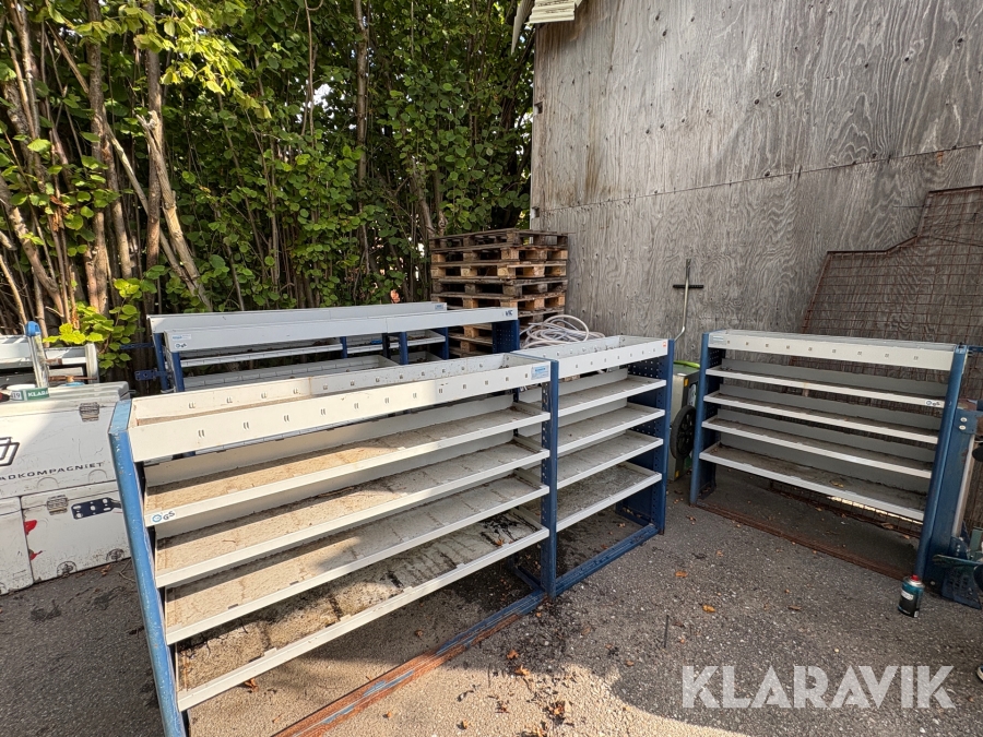 Reolsystemer Plastipol scheu 4 styks