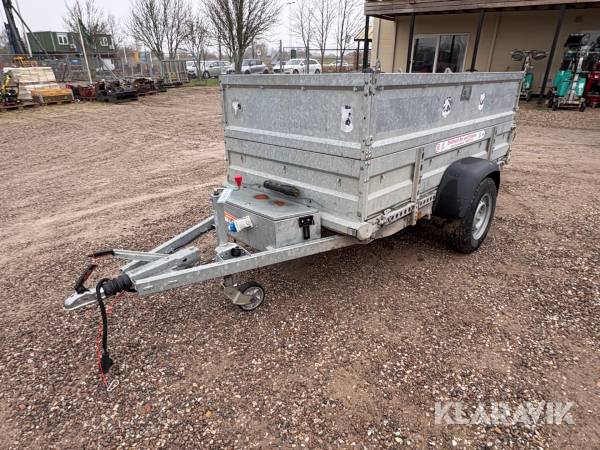 Trailer med båndaflæsning CNC GA 1500