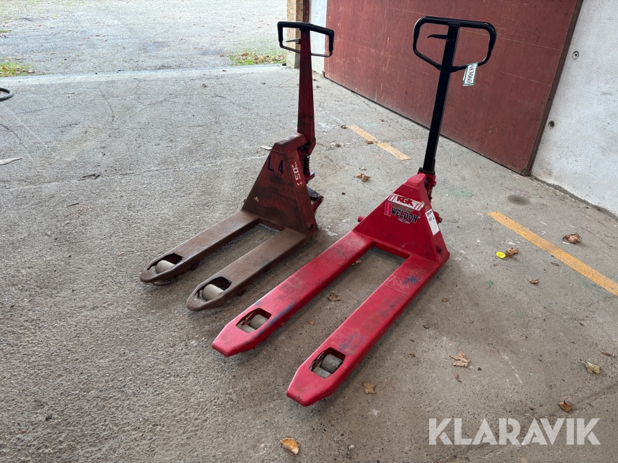 Palleløfter Weldon P2300T-Prpd 2 styk