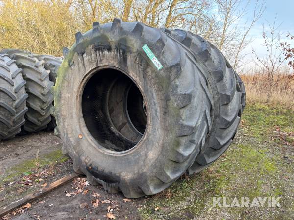 Landbrugsdæk Michelin + Alliance 710/85R38 2 styk