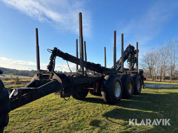 Skovvogn Loglift F165ZT93R Loglift z kran