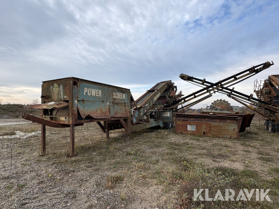Sorteringsanlæg Powerscreen STD/Chieftain 105