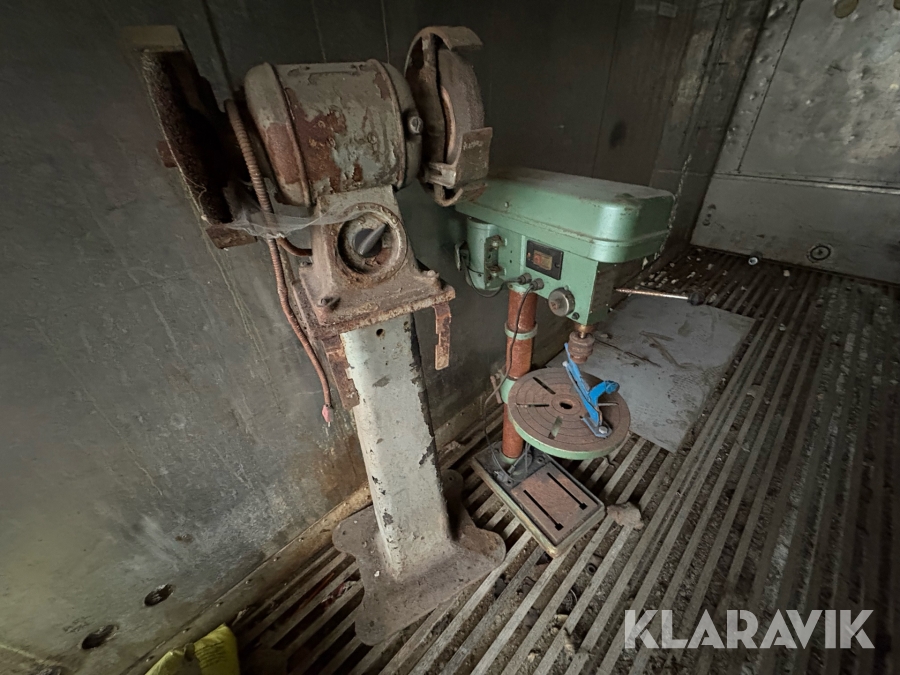 Bore og slibemaskine