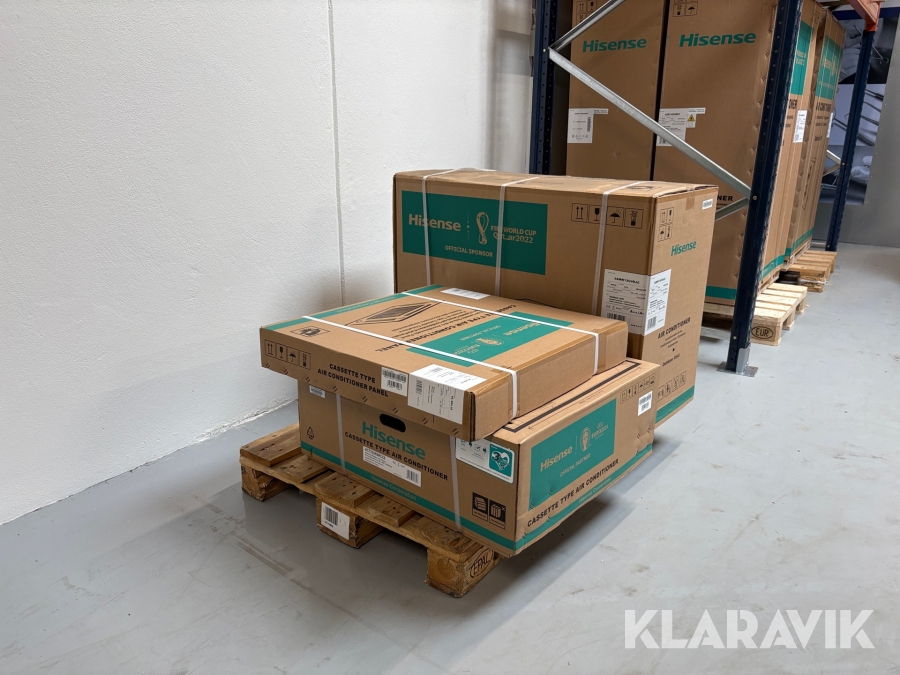 Aircondition Hisense  - en udedel, 2 indedele