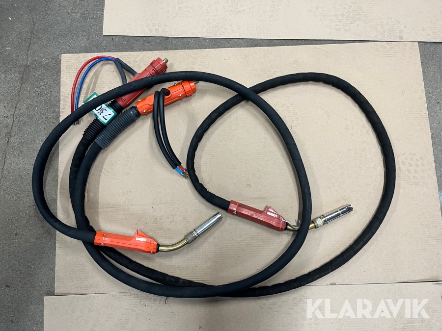 Vandkølede svejseslanger KEMPPI MT51W 2 styk