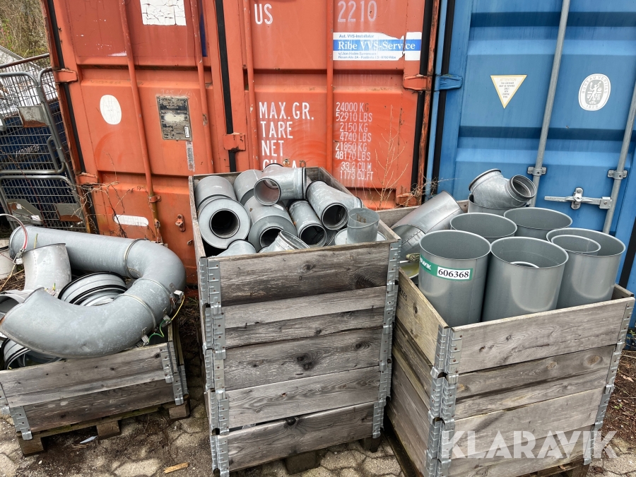 Ventilationsrør ABB 3 paller