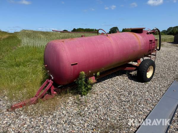 Tankvogn med kompressor