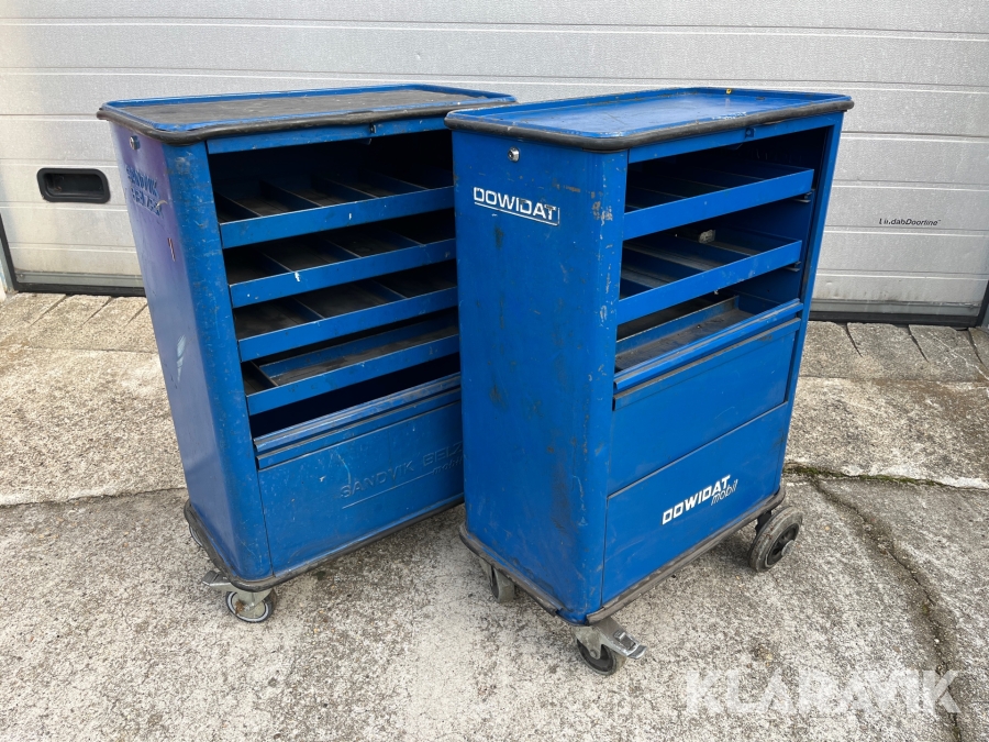 Værktøjsvogne 2 styk