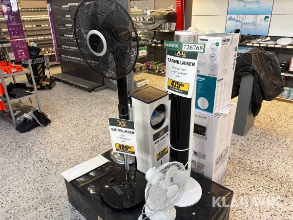 Blandet lot vintilatore