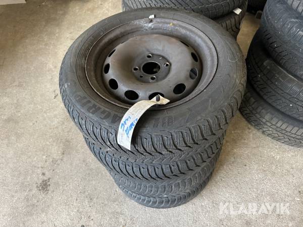 Dæk med fælge Goodyear Ultragrip 8