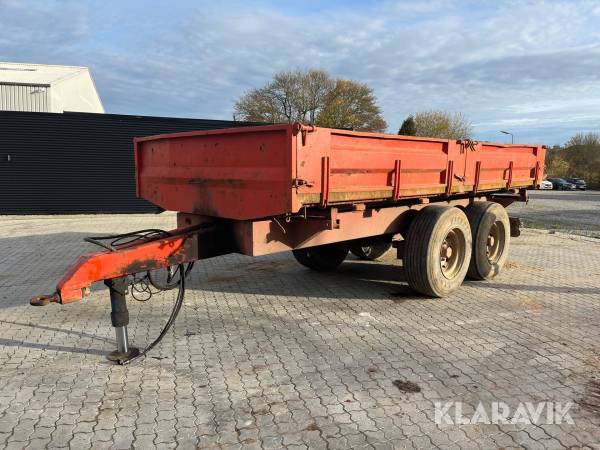 Jord/tipvogn Baastrup 16 ton