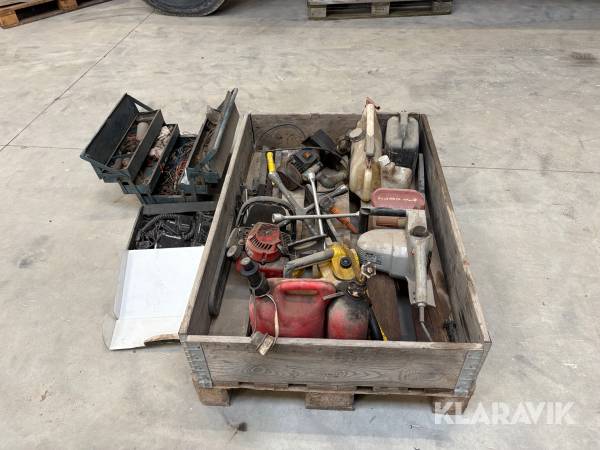 Hækkeklipper og motorsav Texas, alko, jonsered, plus diverse