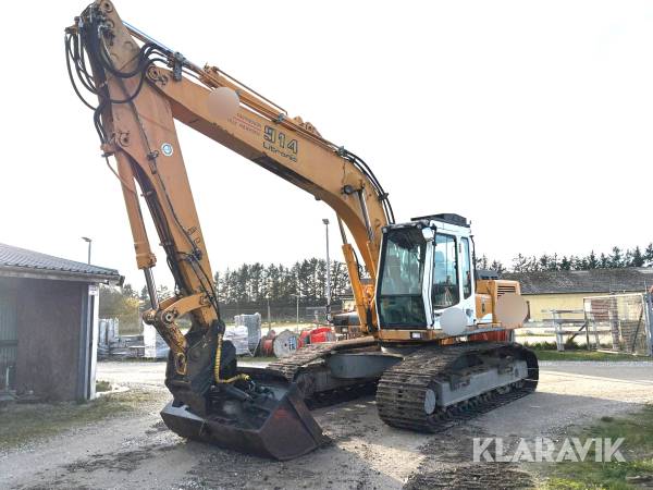 Gravemaskine Liebherr 914 Litronic 24 Tons + tilbehør, Ny motor 4868 Timer