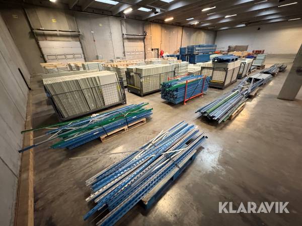 Lagerreoler Nordplan - stort lot