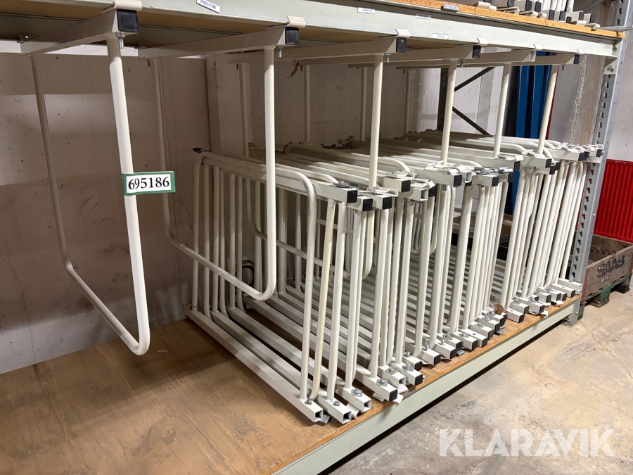 Inddellingsbøjler til pallereoler - 55 styk