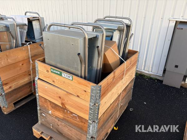 Byggestrømstavler Caverion 4 stk