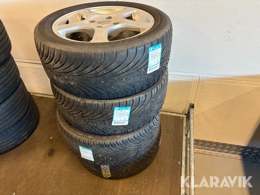 Alufælge med dæk Dotz 16”