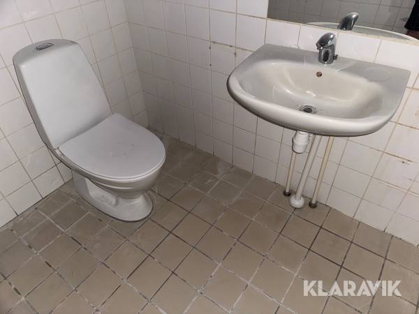 Lot med håndvaske og toiletter
