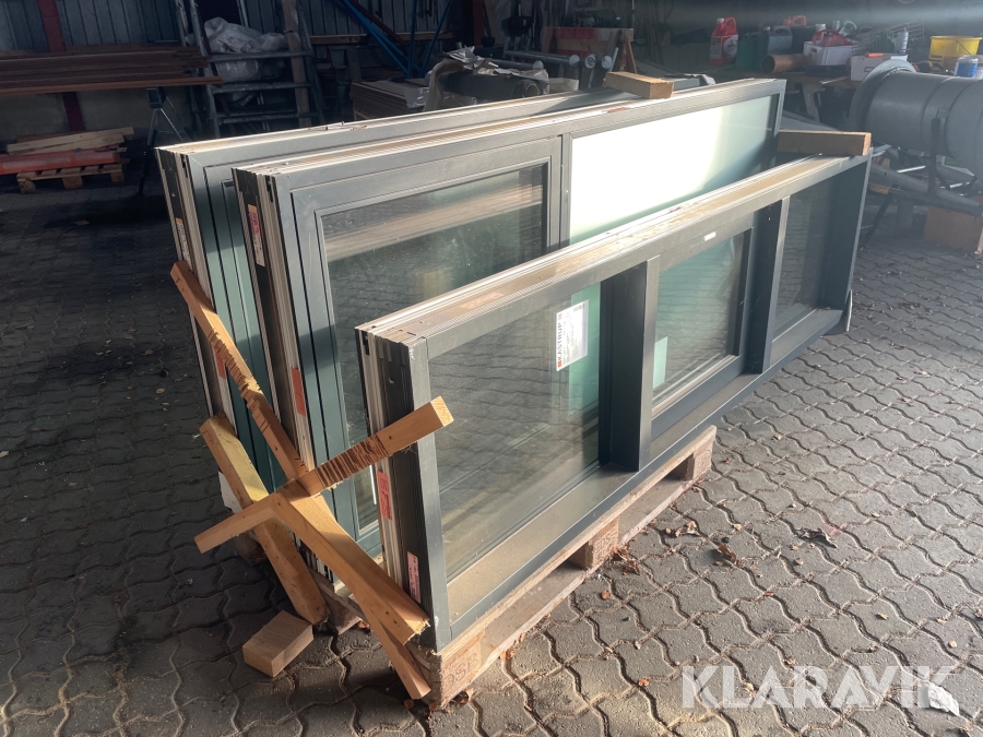 Træ/alu Vinduer & Dør Kastrup 3 styk