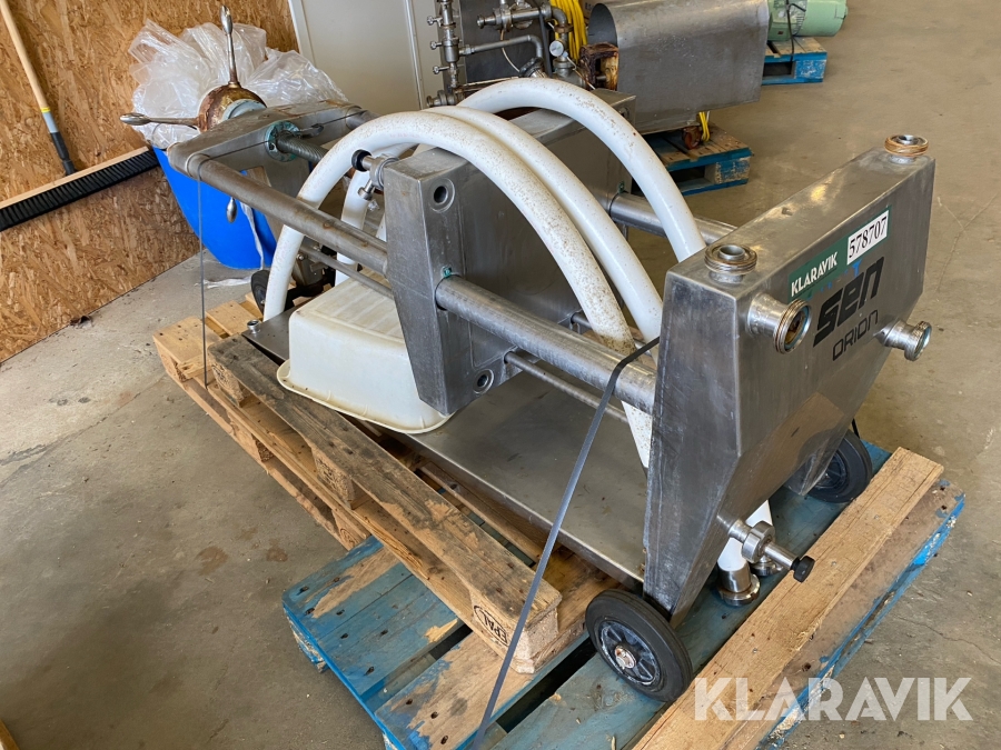 Filterpresser  med plader 370 x 370 mm SEN 370 x 370 mm