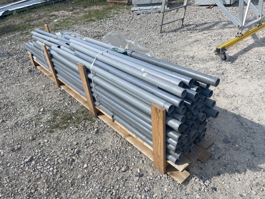 PVC rør med fittings