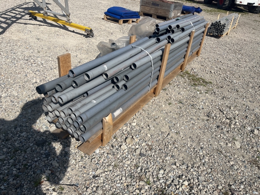 PVC rør med fittings