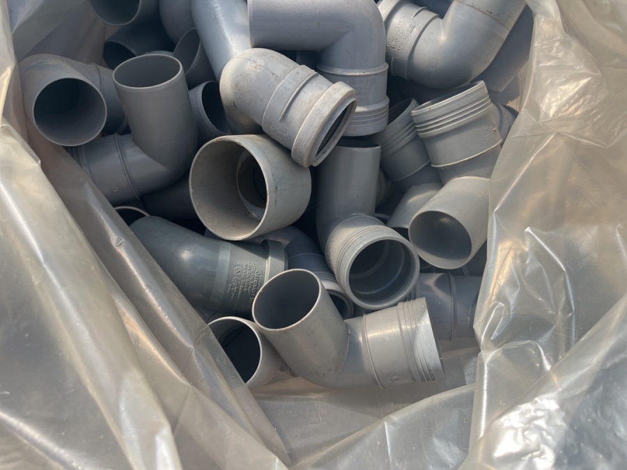 PVC rør med fittings