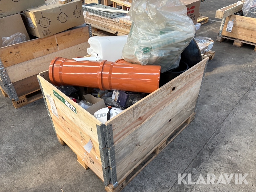 Blandet lot vvs og andet