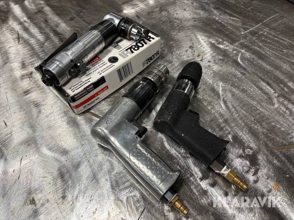 Luftboremaskine - 3 styk