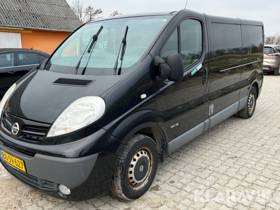 Kassevogn Nissan Primastar