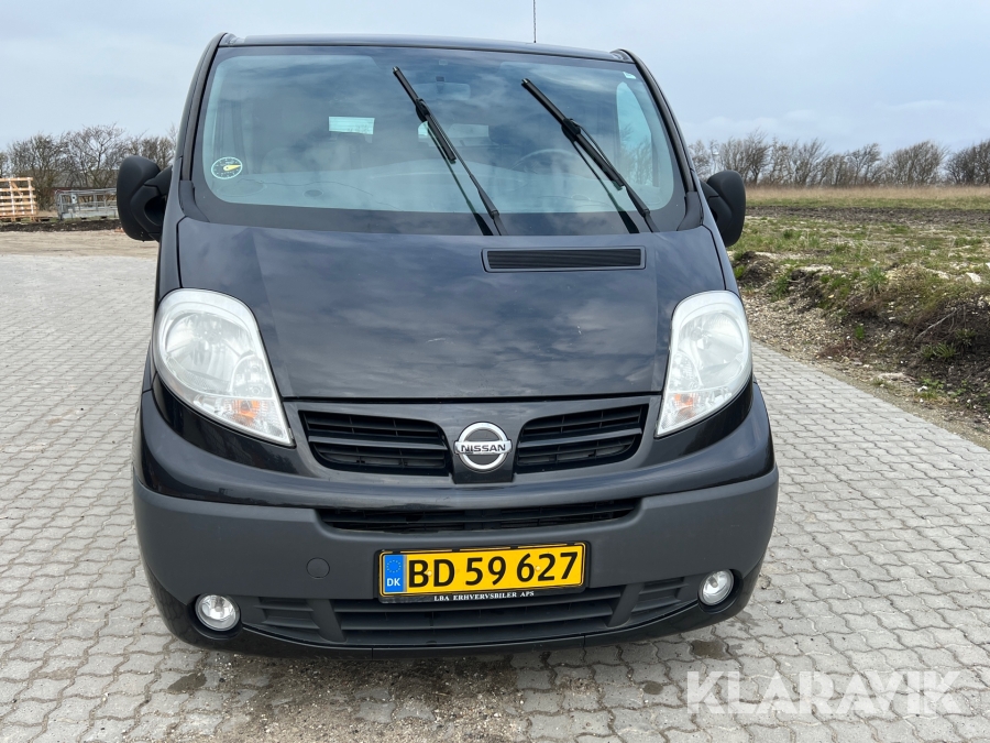 Kassevogn Nissan Primastar