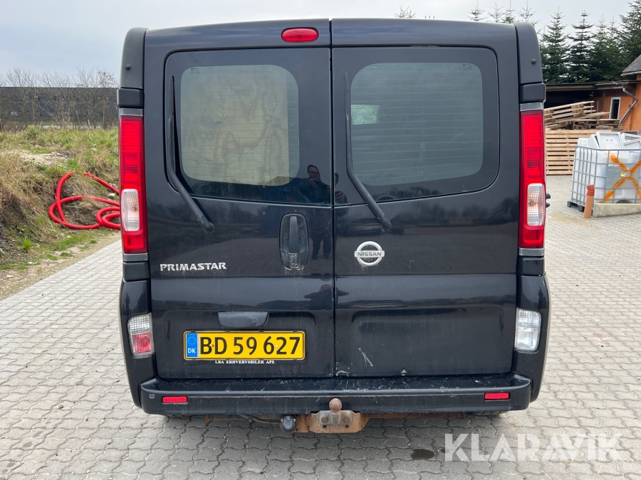 Kassevogn Nissan Primastar