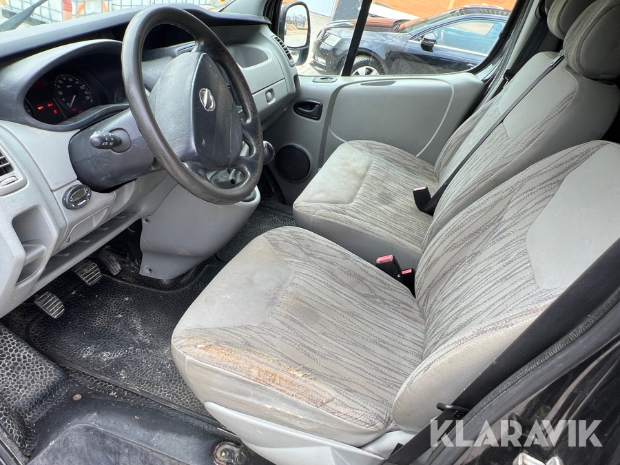 Kassevogn Nissan Primastar