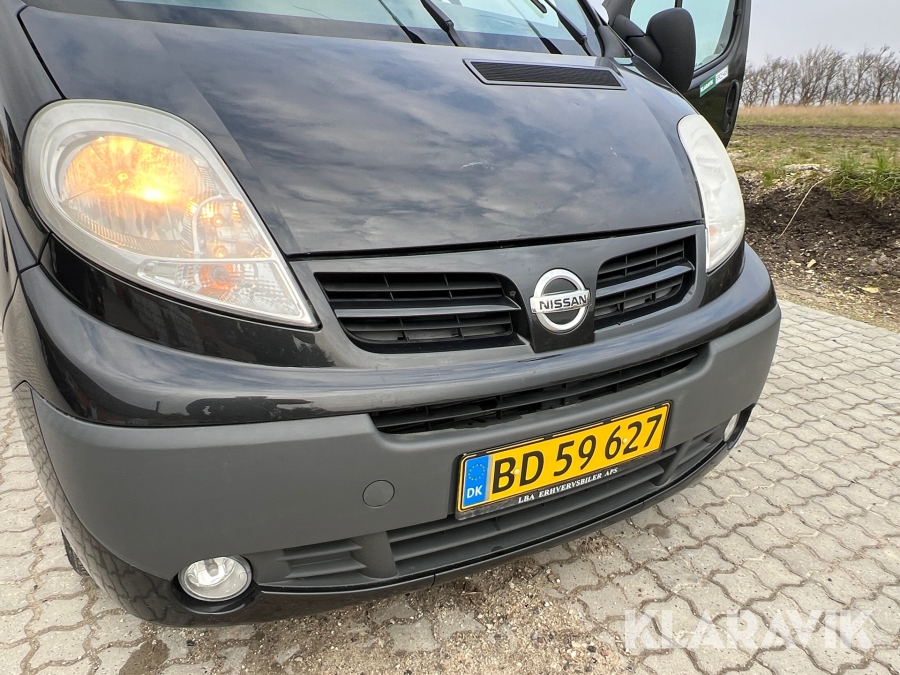 Kassevogn Nissan Primastar