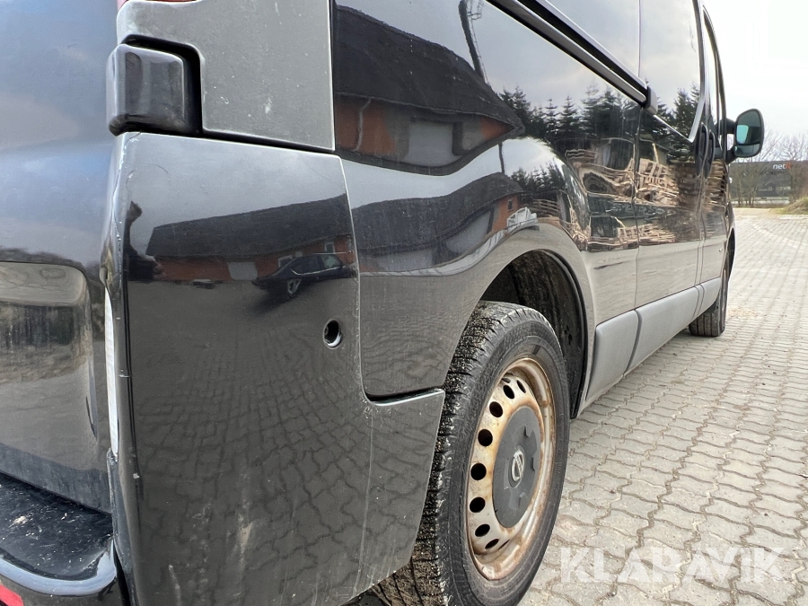 Kassevogn Nissan Primastar
