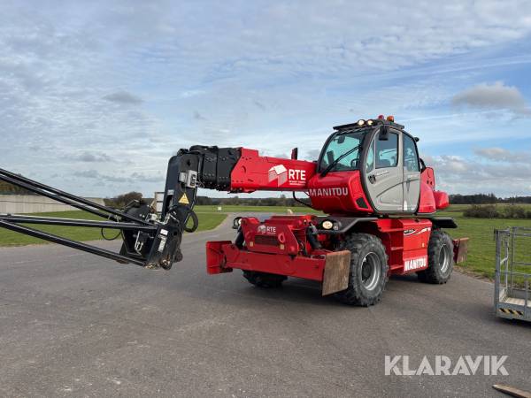 Roterende teleskoplæsser Manitou MRT 2550+ med tilbehør