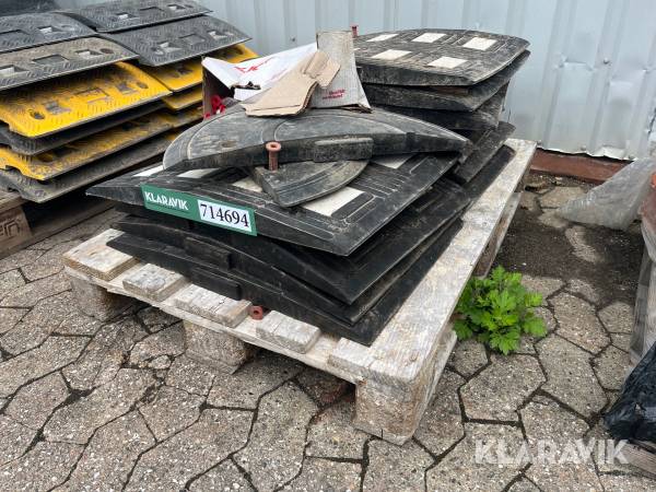 Fartbump 11 styk og 2 ender/buer