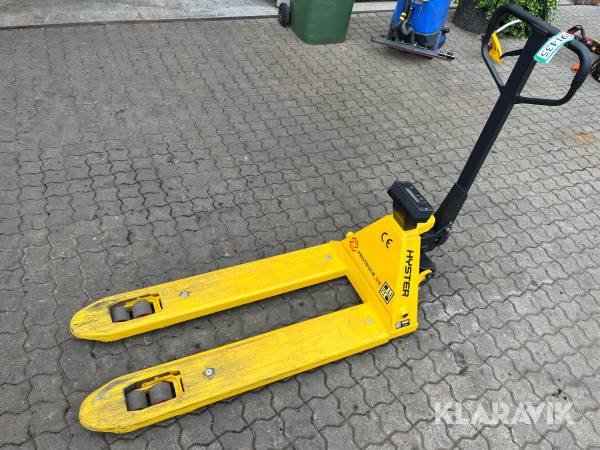 Palleløfter Hyster 2000kg - med Ravas vægt